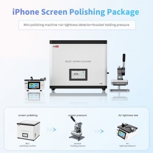 Newest Small Desktop Double Station Mini Automatic Polishing Machine For Phone Screen Scratches Remove