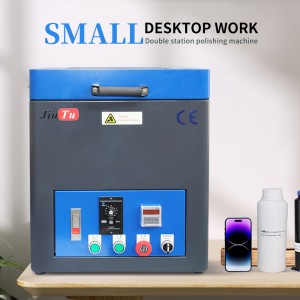 Desktop Mobile Phone Screen Polishing Machine For iPhone Samsung LG 15Pro Max 15Plus S23 Z Fold4 LCD Scratches Removing