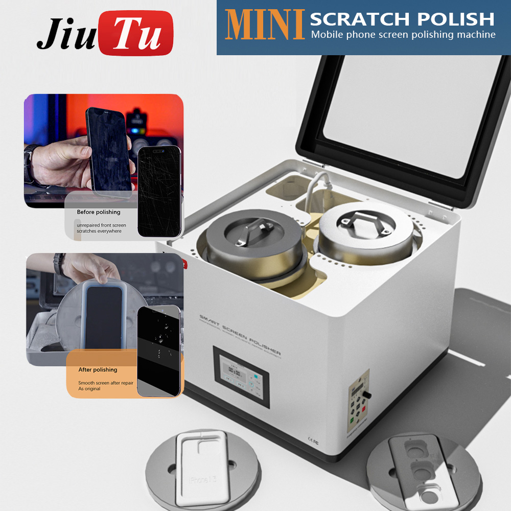 OEM Factory for Lcd Separator Vacuum -
 Newest Small Desktop Double Station Mini Automatic Polishing Machine For Phone Screen Scratches Remove – Jiutu
