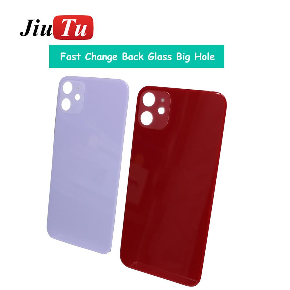 Back Cover Glass Rear Housing For iPhone X 8 Plus XS XSMAX Rear Door Body Assemble Housing with big hole (1)
