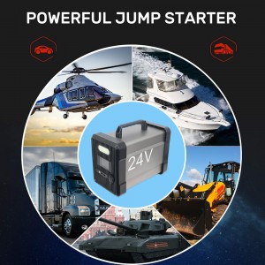 24-Volt Car Battery Charger Automotive Portable Car Jumper Starter Lithium Battery Booster Jiutu