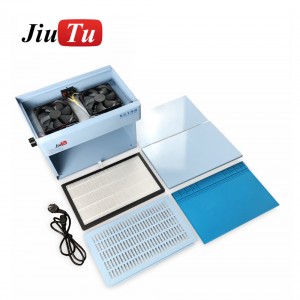220V Mini Dust Free Cleaning Room Work Table Phone LCD Repair Professional Dust Removal Lamp Fingerprint Scratch