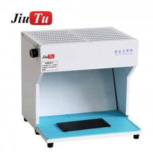 220V Mini Dust Free Cleaning Room Work Table Phone LCD Repair Professional Dust Removal Lamp Fingerprint Scratch