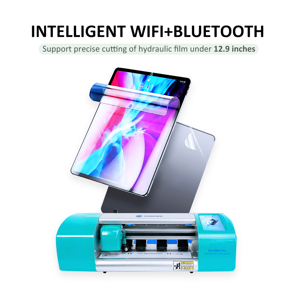 Sunshine SS-890C Pro Dual 12.9 Inch Intelligent Film Cutter For iPad Mobile Tablet Notebook Protect Protective Tape Cut Tool Featured Image