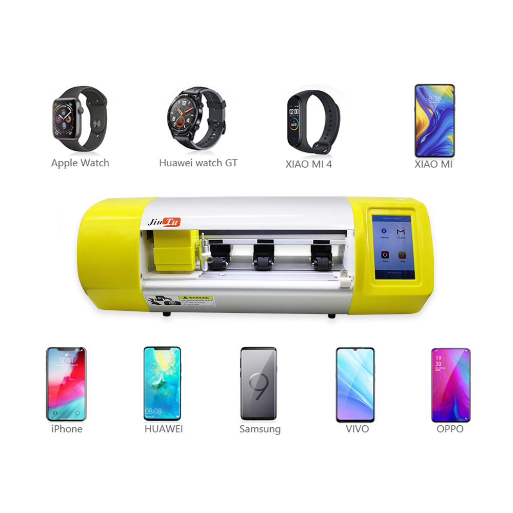 Front Back Film Phone Cutter Mobile Glass Screen Cut Machine Hydrogel Hammer-Proof TPU Protector Smart Cutting Plotter Featured Image