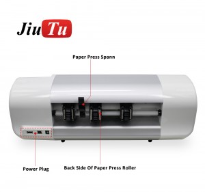 Jiutu Mobile Phone Tablets Film Cutting Machine Front Back Protect Film Cutting Plotter For Samsung S21 Ultra Note 20