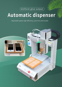 Automatic Glue Dispenser Robot Machine 3 Axis Aluminum Alloy Profile Desktop Dispensing Machine For Phone PCB Board Dispenser