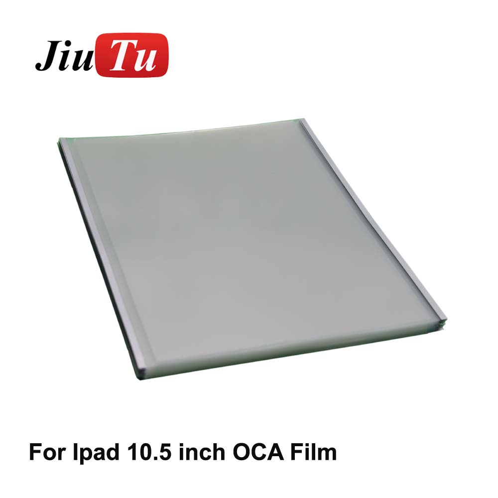 China Factory for Front Outer Glass Lens With Middle Frame Bezel -
 OCA Glue Double Sided Adhesive For iPad Air 2 LCD Screen 9.7 inch 10.5 inch 250um Thickness for Mitsubishi OCA Film – Jiutu