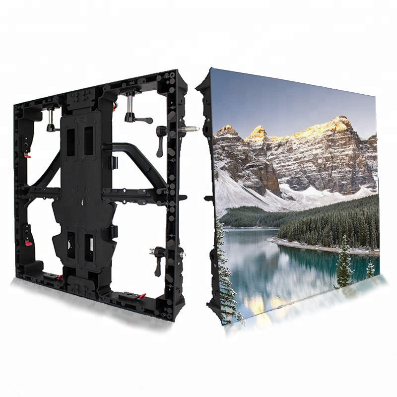 OEM manufacturer Vacuum Lcd Separator -
 Waterproof Outdoor Black HD Smd High Resolution Advertising TV Full Color Led Display Cabinet – Jiutu