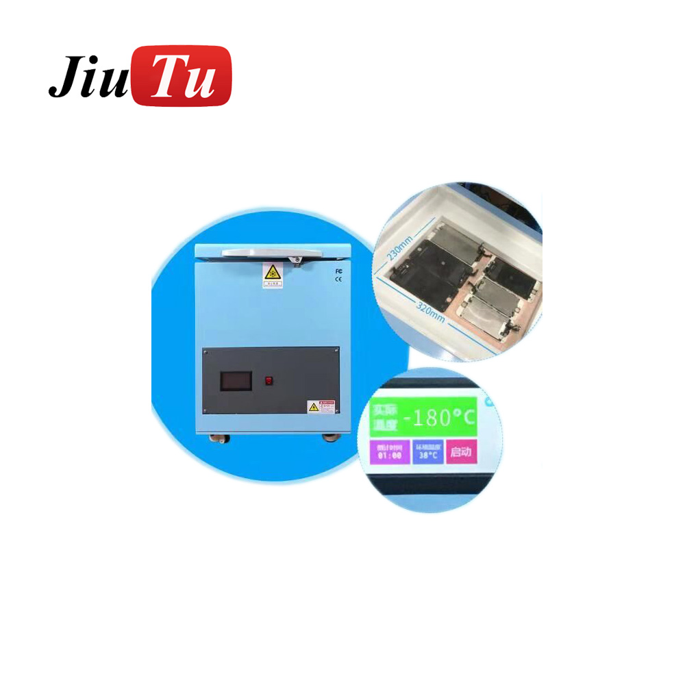 OEM Manufacturer Lcd Frame Assembly Cold Press -
 Automatic Lcd Glass Cold Freezer Refrigerator Separating Machine Separator For Iphone 7 Plus For Samsung S6 S7 – Jiutu
