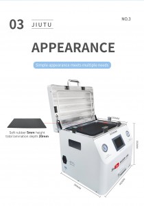 Large Size 15 Inch OCA LCD Laminating Machine For Flat Curved For iPad 12.9 Cellphone Screen Repair