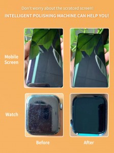 Cellphones LCD Glass Repair Polishing Machine Scratch Removal for iPhone 13 13mini 13pro 13promax Screen Polish Equipment
