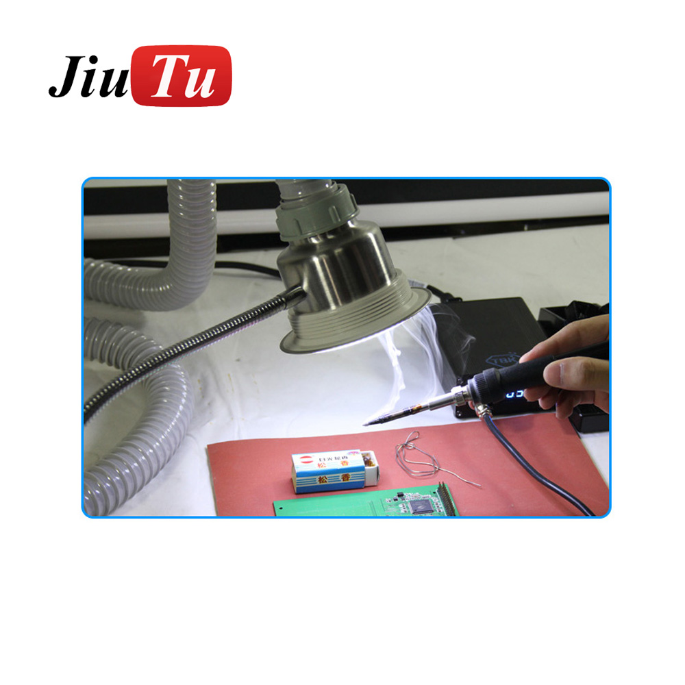 Discount Price Filter Casing Pipe Screen Making Machine -
 Smoke Cleaner Knob Adjustment Fume Extractor Soldering Smokimg Absorber Air Purifier Machine Dust Removal Harmful Gases Removal – Jiutu