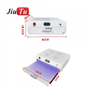 Mobile Phone LCD Screen Repair UV Curing Lamp 48pcs LED Lights Curing Oven UV Light Box For Samsung For iPhone Refurbish