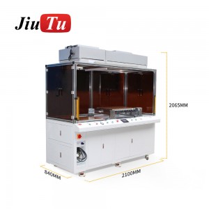 250um 500um 800um OCA SCA Film Laminate Heater ITO Glass Laminator Machine With FFU