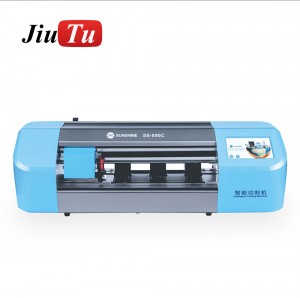 Auto Film Cutting Machine Phone LCD Screen Protect Glass Back Cover With Flexible Hydrogel Sticker