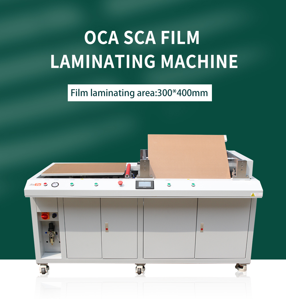 Big Size Automatic OCA PVC PET Film Laminator Machine For 500um 1000um 1200um Film Laminating Featured Image