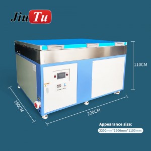 -140 Degree Customized LCD Freezer Machine For Flat and Curved Screen Separation Jiutu