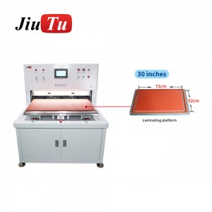 New Delivery for Lcd Glass For Iphone Xr - 30 inch Vacuum OCA Lamination Machine For Intelligent Advertising Screen Facial Recognize Screen Bonding – Jiutu