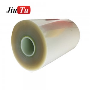 1 Roll 200um SCA Glue UV Optical Adhesive Heat Resistance For Big Size Rigid to Rigid TFT COF Screen Bonding Laminating Jiutu