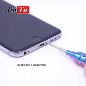 Newest Magnetic Screwdriver 6 in 1 Precision Set For iPhone Samsung LCD And Back Glass Separating Repair Tool Kit